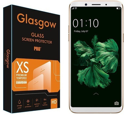 Glasgow Tempered Glass Guard for Oppo F5(Pack of 1)