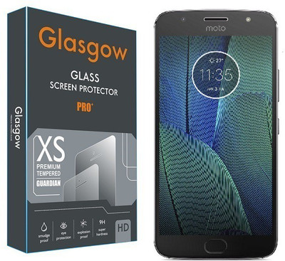 Glasgow Tempered Glass Guard for Motorola Moto G5s Plus(Pack of 1)