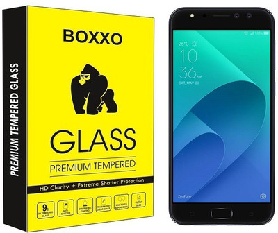 Boxxo Tempered Glass Guard for Asus Zenfone 4 Selfie Pro(Pack of 1)