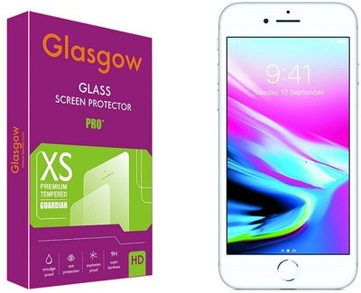 Glasgow Tempered Glass Guard for Apple iPhone 8(Pack of 1)