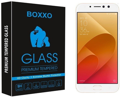 Boxxo Tempered Glass Guard for Asus Zenfone 4 Selfie Pro(Pack of 1)