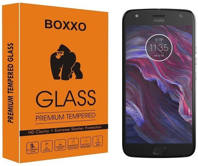 Boxxo Tempered Glass Guard for Motorola Moto X4(Pack of 1)