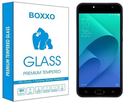 Boxxo Tempered Glass Guard for Asus Zenfone 4 Selfie ZB553KL(Pack of 1)
