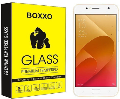 Boxxo Tempered Glass Guard for Asus Zenfone 4 Selfie ZB553KL(Pack of 1)