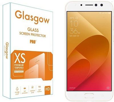 Glasgow Tempered Glass Guard for Asus Zenfone 4 Selfie Pro(Pack of 1)