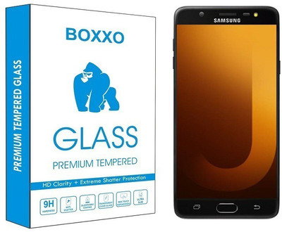 Boxxo Tempered Glass Guard for Samsung Galaxy On Max(Pack of 1)