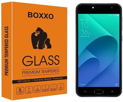 Boxxo Tempered Glass Guard for Asus Zenfone 4 Selfie ZB553KL(Pack of 1)