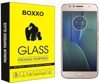 Boxxo Tempered Glass Guard for Motorola Moto G5s Plus(Pack of 1)