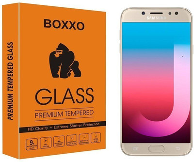 Boxxo Tempered Glass Guard for Samsung Galaxy J7 Pro(Pack of 1)