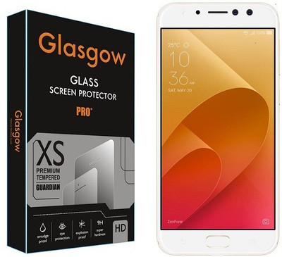 Glasgow Tempered Glass Guard for Asus Zenfone 4 Selfie Pro(Pack of 1)