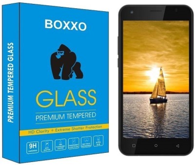 Boxxo Tempered Glass Guard for iVooMi Me5(Pack of 1)