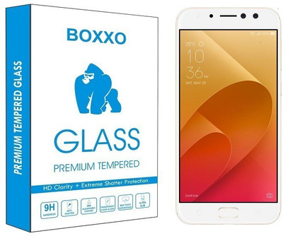 Boxxo Tempered Glass Guard for Asus Zenfone 4 Selfie Pro(Pack of 1)