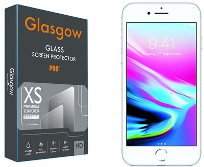 Glasgow Tempered Glass Guard for Apple iPhone 8(Pack of 1)
