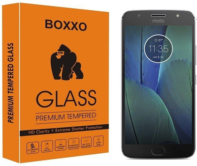 Boxxo Tempered Glass Guard for Motorola Moto G5s Plus(Pack of 1)