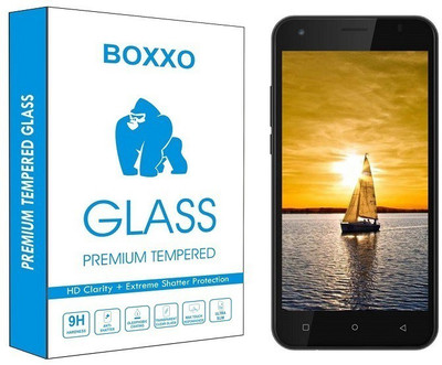Boxxo Tempered Glass Guard for iVooMi Me5(Pack of 1)