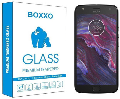 Boxxo Tempered Glass Guard for Motorola Moto X4(Pack of 1)