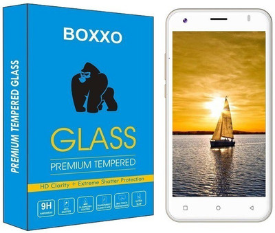 Boxxo Tempered Glass Guard for iVooMi Me5(Pack of 1)