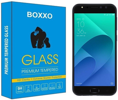 Boxxo Tempered Glass Guard for Asus Zenfone 4 Selfie Pro(Pack of 1)