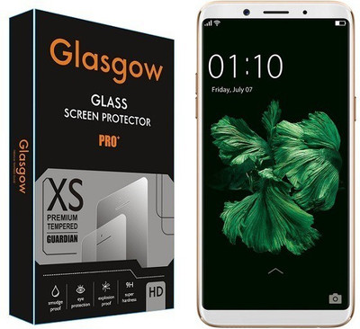 Glasgow Tempered Glass Guard for Oppo F5(Pack of 1)