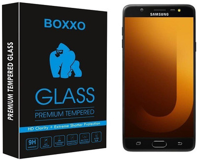 Boxxo Tempered Glass Guard for Samsung Galaxy On Max(Pack of 1)