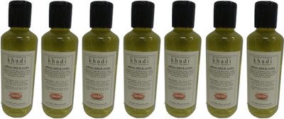 

Khadi SAFFRON+TULSI+REETHA-1470 ML.(210 ml)
