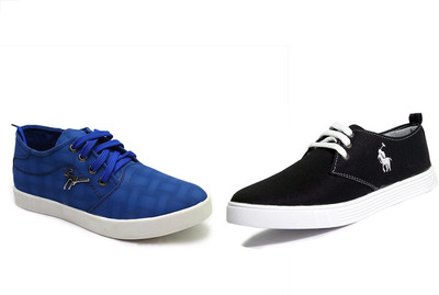 

Sleepzy Sneakers For Men(Multicolor, Black::blue
