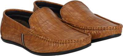 

Kraasa Foot Voice Loafers For Men(Tan