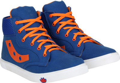 

Kraasa Ace Sneakers For Men(Blue, Orange