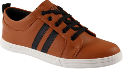

BJOS BJOS stylish Casuals Sneakers For Men(Brown, Black