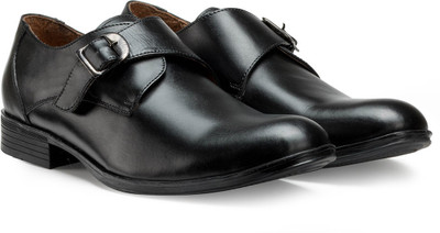 

Escaro Monk Strap For Men(Black