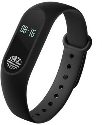 MoveOn bluetooth Intelligence Smart Band Strap (Black)(Black Strap, Size : Regular)