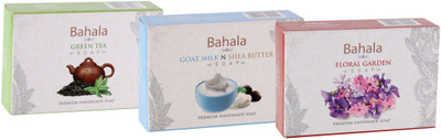 

Bahala Handmade Soaps- Exotic Range(300 g, Pack of 3)