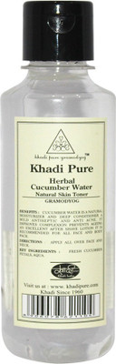 

Khadi Pure Pure Herbal Cucumber Water(210 ml)