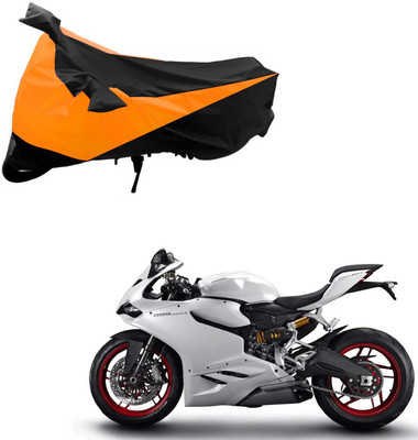Purpleheart Two Wheeler Cover for Ducati(899 Panigale, Black, Orange)