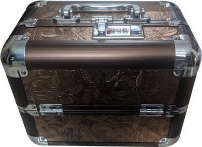 

Cameleon Copper Tone Makeup and Jewellery Vanity Box(Copper)