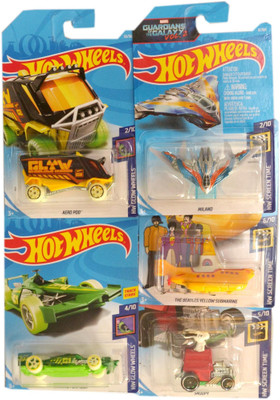 

Hot Wheels PURPLE LABELLED SCALE MODELS CARS SET OF 5(Blue)