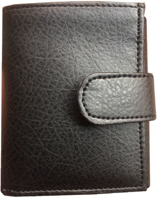 

Poland Men Black Artificial Leather Wallet(7 Card Slots)