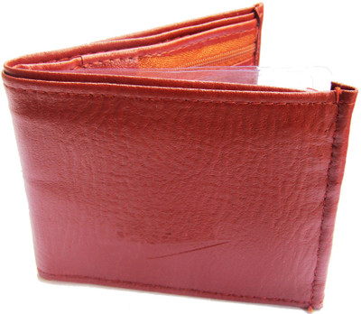 

Peacock Mundkar Boys Tan Artificial Leather, Plastic Wallet(7 Card Slots)