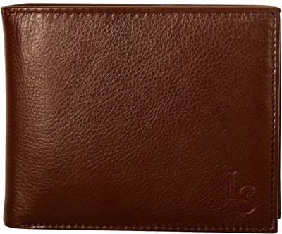 

LOUIS STITCH Men Brown Genuine Leather Wallet(14 Card Slots)