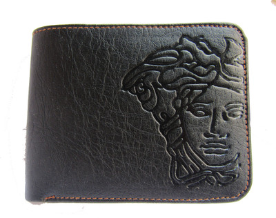 

Poland Men Tan Artificial Leather Wallet(6 Card Slots), Black