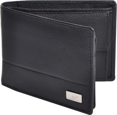 

Am Leather Men Black Genuine Leather Wallet(8 Card Slots)