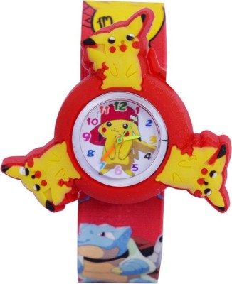 Gubbarey Hand Spin style Pokemon Watch( multicolor) colors will be sent as per availibility Watch  - For Boys & Girls   Watches  (GUBBAREY)