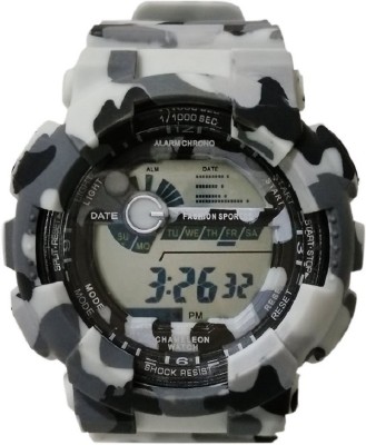 TopamTop Army Fashion Sport Grey Digital Alarm Watch  - For Men   Watches  (TopamTop)