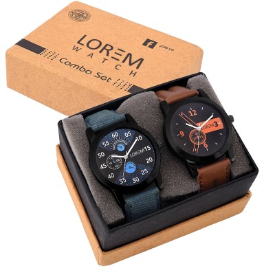LOREM Attractive Stylish Combo Watch  - For Men   Watches  (LOREM)
