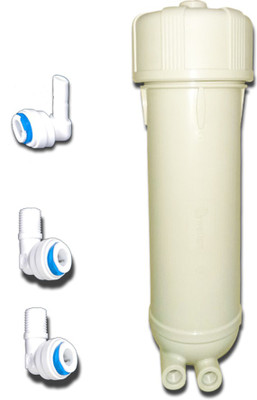 

Wellon Membrane Housing Fit for 250/300 Gpd Big Membrane Solid Filter Cartridge(0.5, Pack of 1)