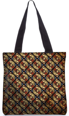 

Snoogg Indian Pattern Poly Canvas Fashion Handbag Shopping Shoulder Lunch Tote Bag For Women 21558 Shoulder Bag(Multicolor, 5 L)