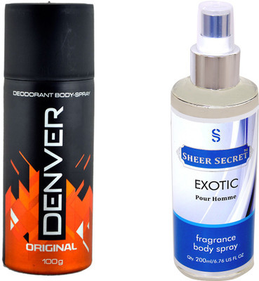 

Denver DEN ORIGINAL with SHEER SECRET EXOTIC MEN(Set of 2)