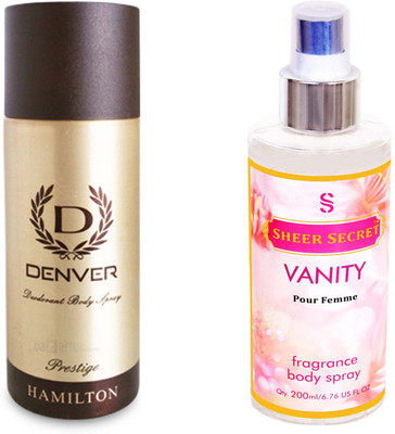 

Denver PRESTIGE with SHEER SECRET VANITY WOMEN(Set of 2)