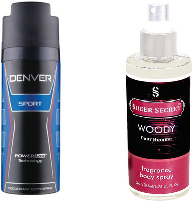 

Denver SPORT with SHEER SECRET WOODY MEN(Set of 2)
