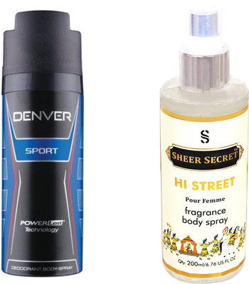 

Denver SPORT with SHEER SECRET HI STREET WOMEN(Set of 2)